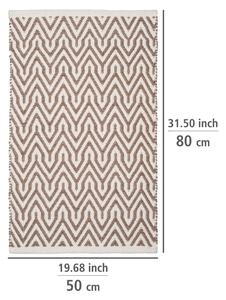 Béžová textilná kúpeľňová predložka 50x80 cm Altai – Wenko