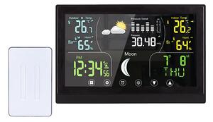 SOLIGHT Domáca meteostanica TE110B, čierna