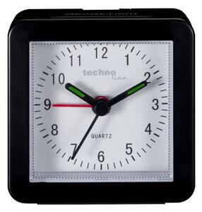 TechnoLine Analógový budík Modell SC black
