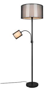 Stojaca lampa Trio Burton čierna 411400232
