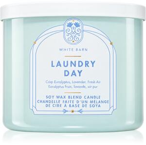 Bath & Body Works Laundry Day vonná sviečka 411 g