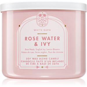Bath & Body Works Rose Water & Ivy vonná sviečka 411 g