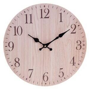 Nástenné hodiny Dream, pr. 34 cm, drevo