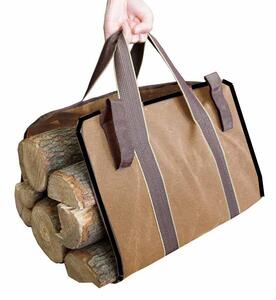 FIREWOOD Bag Taška na drevo svetlá - nosič na drevo T008