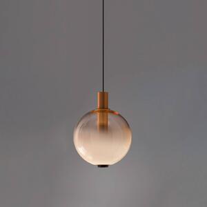 OLEV LED závesné svietidlo BEAM STICK NUANCE, ružové, Ø 20 cm, 927, Fialová / ružová, Obývacia izba / jedáleň, Sklo, Dizajn