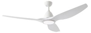 ZEVENTI - LED stropný ventilátor URBINO LED/20W/230V Wi-Fi Tuya biela + diaľkový ovládač