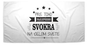 Sablio Uterák Pre toho najlepšieho svokra na celom svete - 30x50 cm