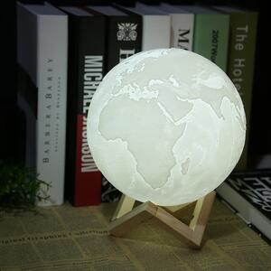 Nočná lampa v tvare Zeme - Eartlamp RGB 10cm