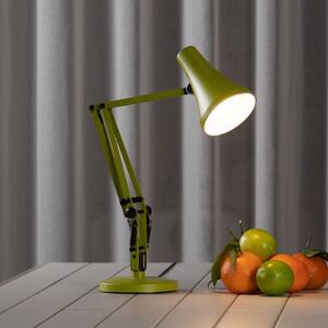 Anglepoise stolová LED lampa 90 MINI VIVID, zelená, USB, Zelená, Pracovňa / Kancelária, Hliník, Industriálny dizajn, Stolová lampa