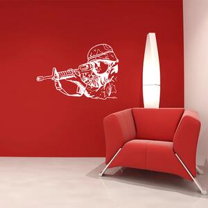 Sablio Samolepka na stenu: Sniper - 60x40