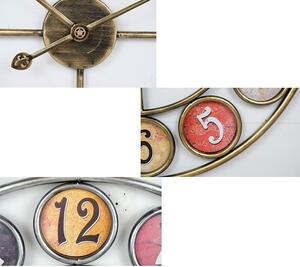 Dizajnové nástenné hodiny Color 60cm