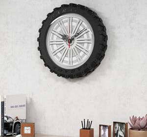 Dizajnové nástenné hodiny Retro Koleso 40cm