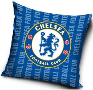 Velúrový vankúš Chelsea FC - motív Club - 40 x 40 cm