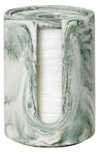 Krabička na vatové vankúšiky Mist, Emerald / Off-White – Ferm Living