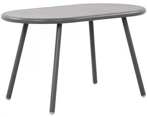 Konferenčný stolík Velva - v45 x 80 x 45 cm - Tmavo sivá
