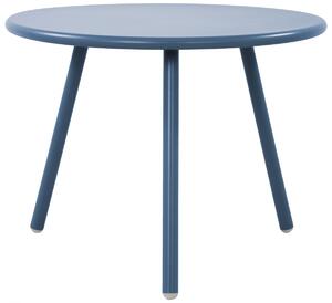 Konferenčný stolík Minot - v45 x Ø60 cm - Modrá