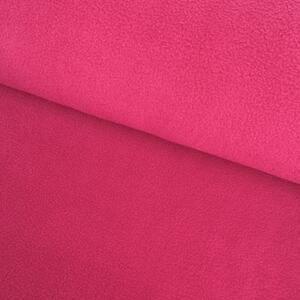 Metráž Fleece Lamb - Ružová magenta