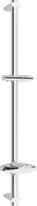 Mexen DB sprchová tyč s mýdlenkou 75 cm, chrom - 79384-00