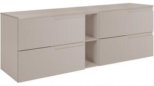 MODERN kašmír K140DK závesná skrinka pod umývadlo 140 cm