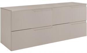 MODERN kašmír K120DK závesná skrinka pod umývadlo 120 cm