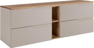 MODERN kašmír K140DC závesná skrinka pod umývadlo 140 cm