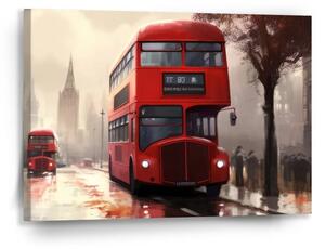 Sablio Obraz Londýn Double-decker 1 - 90x60 cm