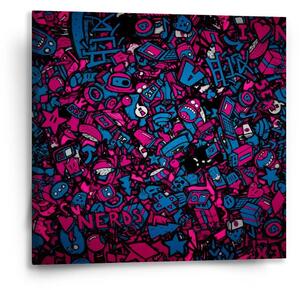 Sablio Obraz Kreslené obrázky - 50x50 cm
