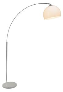 Brilliant - Stojacia lampa VESSA 1xE27/60W/230V lesklý chróm/biela