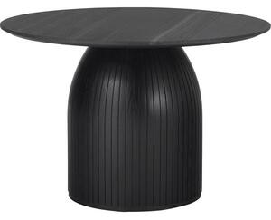 Okrúhly stôl s mramorovou stolovou doskou Nelly, Ø 115 cm