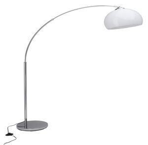 Brilliant - Stojacia lampa VESSA 1xE27/60W/230V lesklý chróm/biela