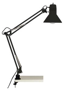 Brilliant - Stolná lampa s klipom HOBBY 1xE27/40W/230V čierna