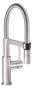 Drezová batéria Villeroy & Boch Steel Expert Compact s výpusťou nerezová oceľ 927300LC