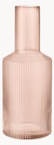 Ručne fúkaná karafa's reliéfnym vzorom Ripple, 1 l