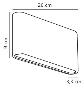 Nordlux - LED vonkajšie nástenné svietidlo KINVER LED/10W/230V IP54 biela