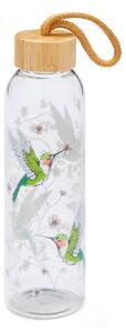 Zelená sklenená fľaša 500 ml Hummingbirds – Cooksmart ®