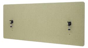 Akustický panel na stôl HWC-G75 - dvojstenná látka/textil - 60x140 - zelená
