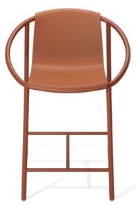 Plastová barová stolička v tehlovej farbe 90 cm Ringo – Umbra