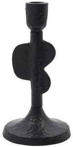 Kovový svietnik Donna Black 20 cm
