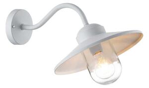 Elstead KLAMPENBORG-WHT- Vonkajšie svietidlo KLAMPENBORG 1xE27/60W/230V IP44 biela