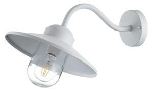 Elstead KLAMPENBORG-WHT- Vonkajšie svietidlo KLAMPENBORG 1xE27/60W/230V IP44 biela