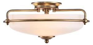 Quoizel QZ-GRIFFIN-F-WS - Stropné svietidlo GRIFFIN 3xE27/60W/230V bronzové