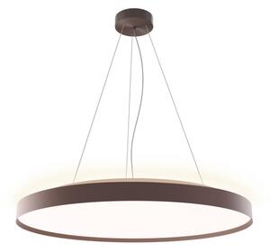 LED2 3276058DT TORO 80 P/N-Z závesné svietidlo s horným podsvietením hnedé stmievateľné