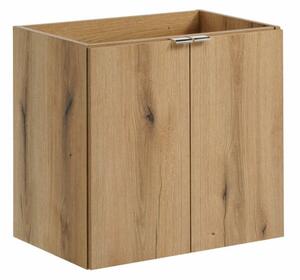Skrinka pod umývadlo NOVA Oak 82-60-2D | 60 cm s dvierkami