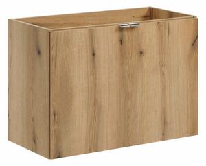 Skrinka pod umývadlo NOVA Oak 82-80-2D | 80 cm s dvierkami