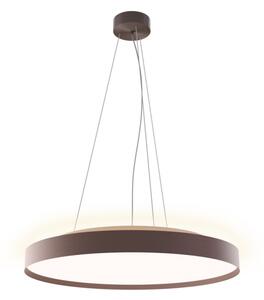 LED2 3275958DT TORO 60 P/N-Z závesné svietidlo s horným podsvietením hnedé stmievateľné