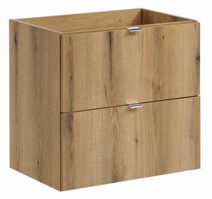 Skrinka pod umývadlo NOVA Oak 82-60-2S | 60 cm