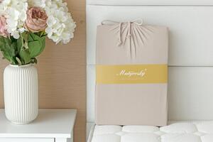 Prestieradlo Natur ELASTAN PREMIUM Jersey s elastanem PREMIUM 90-100 x 200-220/40