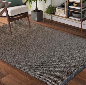 Kvalitný béžový koberec so strapcami Šírka: 120 cm | Dĺžka: 180 cm