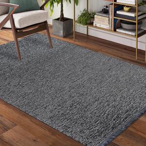 Moderný jednoduchý koberec v sivej farbe Sivá Šírka: 80 cm | Dĺžka: 300 cm