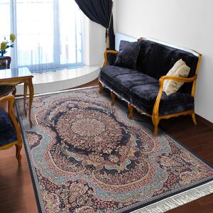 Exkluzívny koberec so štýlovým vzorom Modrá Šírka: 150 cm | Dĺžka: 230 cm